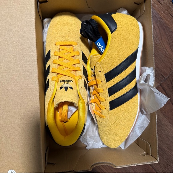 Adidas originals Women's Taekwondo Lace W Crew Yellow / Core Gum JS1461 Sz 6.5 - Picture 4 of 6